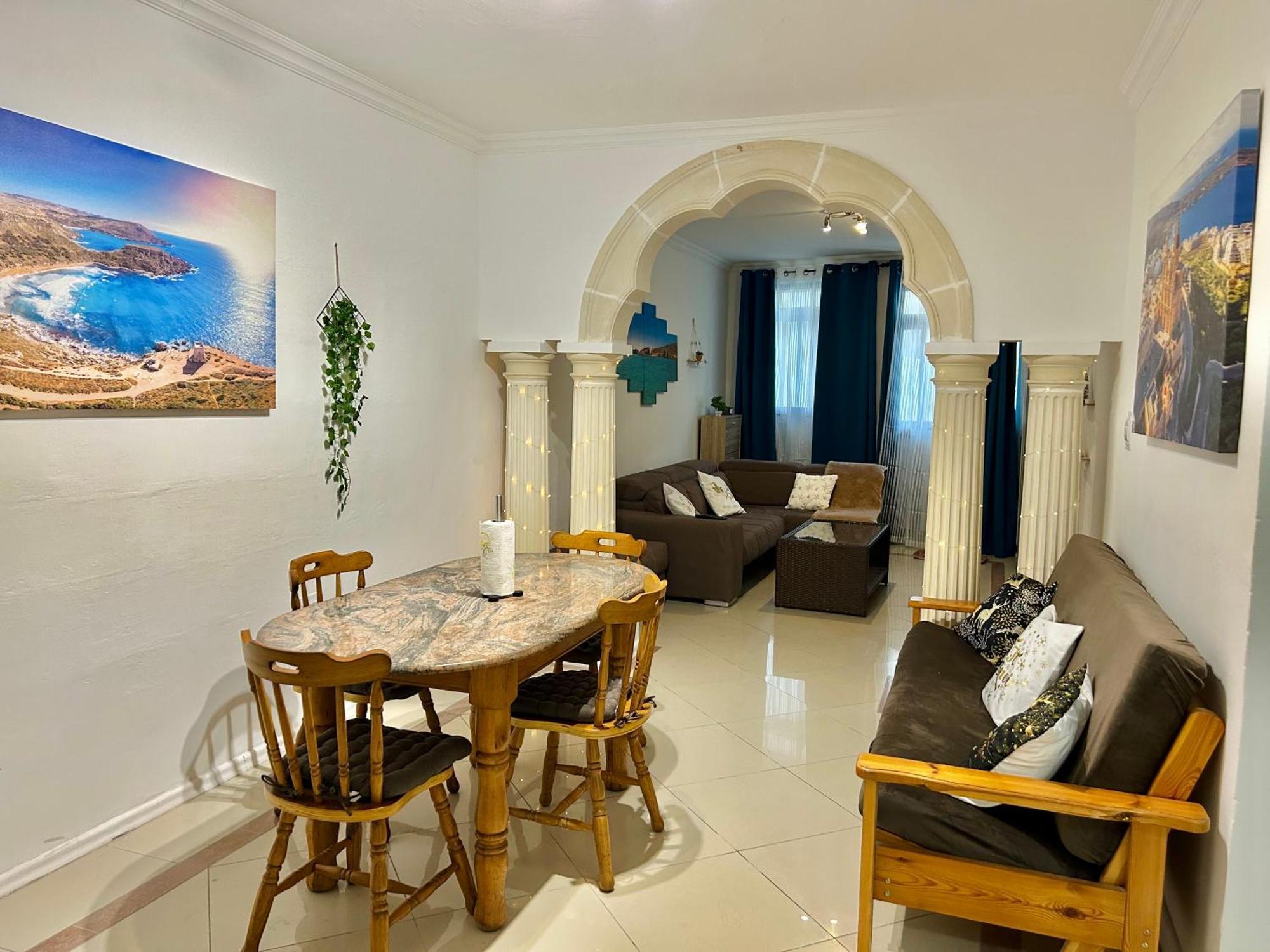 Beach Front 3-Bedroom Holiday Home Mellieħa Екстериор снимка